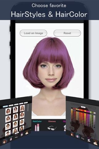 Hairstyle Simulation -SimFront screenshot 2