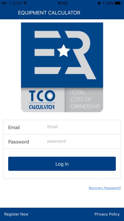 ERA TCO Equipment Calculator