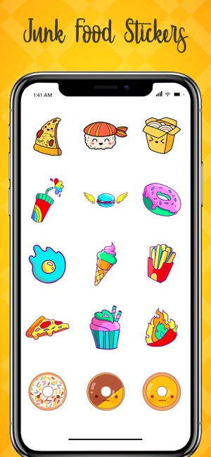 Junk Food Stickers!(圖3)-速報App