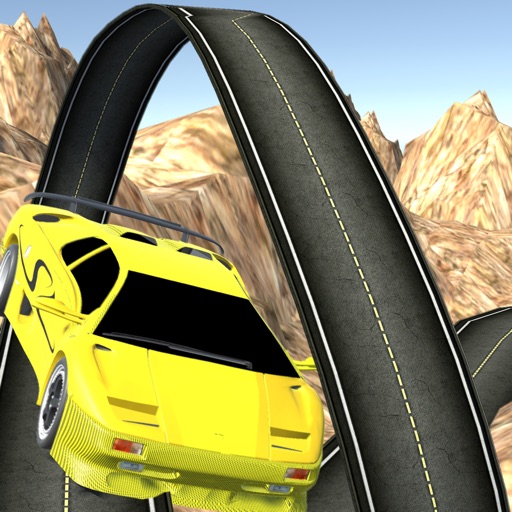 Stunt In Racing Car icon