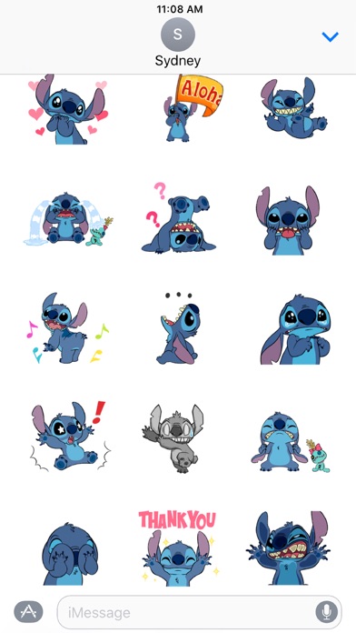  App  Shopper Disney Stickers  Stitch Stickers  