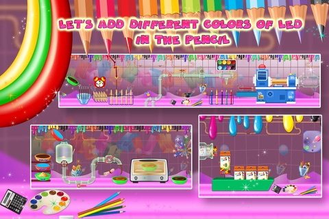 Color Pencil Factory – Make pencils with crazy fun screenshot 4