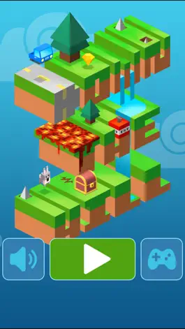 Game screenshot Down the Valley: warrior jump down game! apk