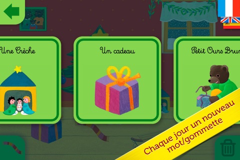 Le calendrier de l'Avent de Petit Ours Brun - l'imagier de Noël screenshot 3