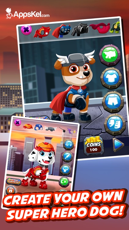 Super-Hero Pups Patrol– Dress Up Games for Free HD