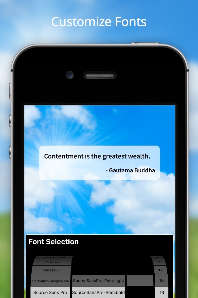 Buddha Quotes Daily - Inspirational Buddhist Words of Spiritual Wisdom for Meditation Peace & Mindfulness screenshot 3