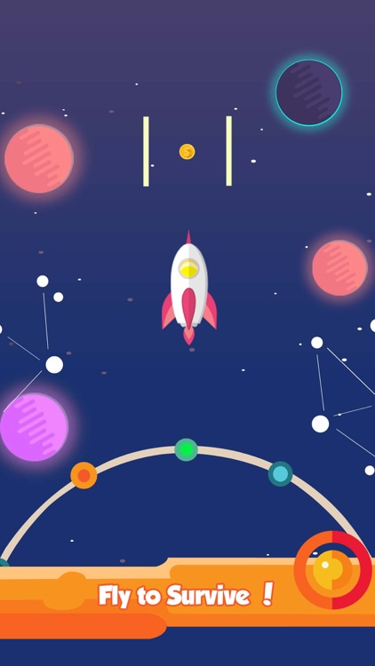 Space Mission-Endless Rocket Adventure through Galaxy