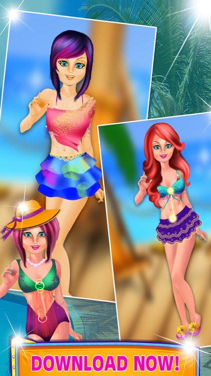 Crazy Pool Party Make-over Girl-s Swimming Costume screenshot-4