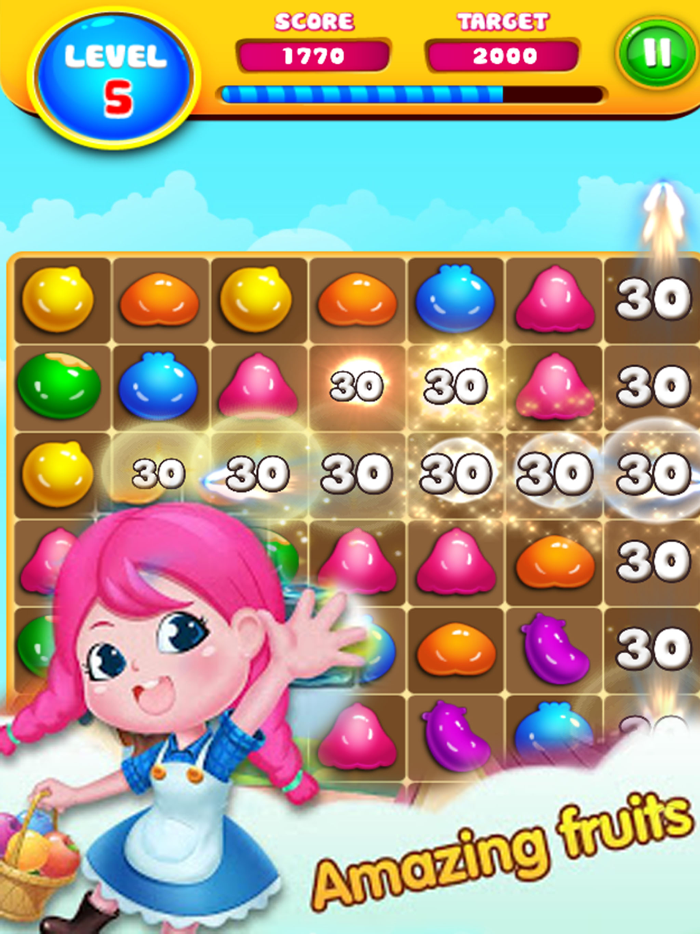 Fruit Trip Adventure - Fruit Match 3