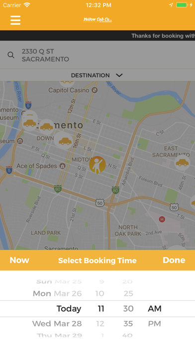 Yellow Cab Co of Sacramento screenshot 3