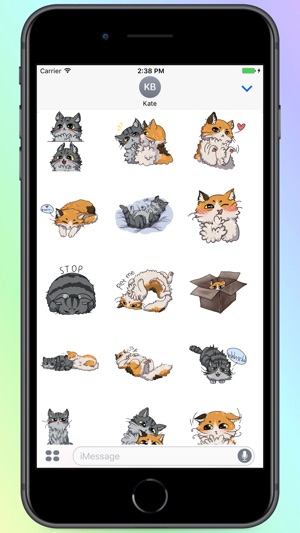 Fluffy Cats! Stickers(圖1)-速報App