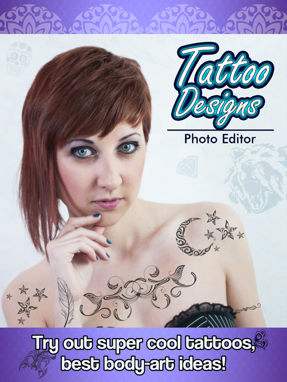 Tattoo Designs Photo Studio screenshot