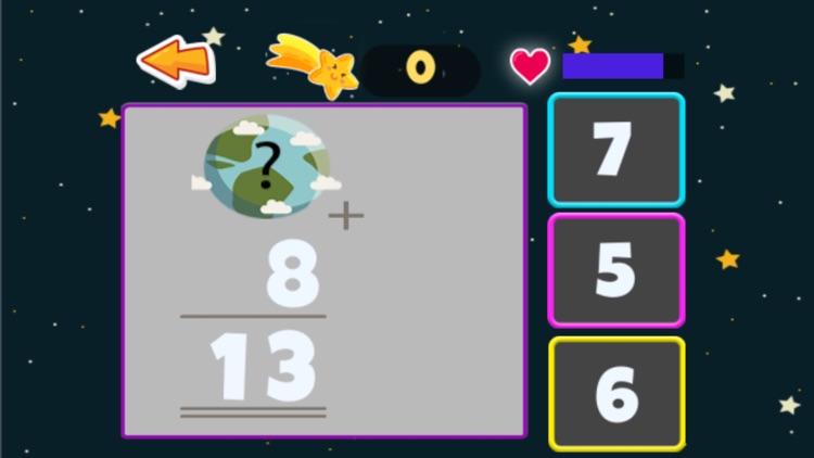 Math Game Galaxy for 1st Grade