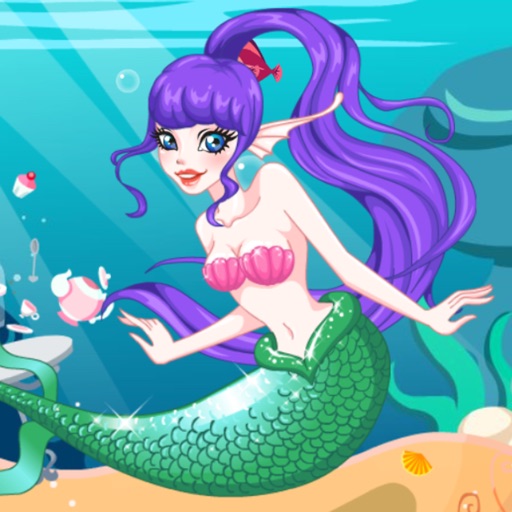 I love the mermaid-fairy tale Mermaid world icon