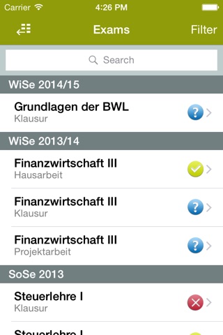 SRH Hochschule Calw mobil screenshot 3