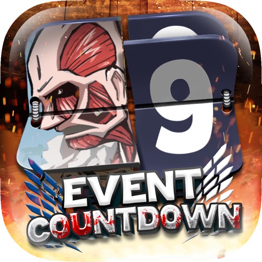 Event Countdown Pictures Pro "for Attack on Titan"
