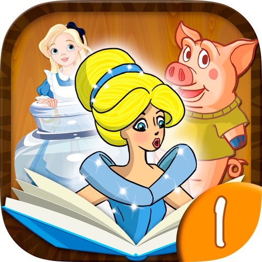 Classic fairy tales - interactive book for kids