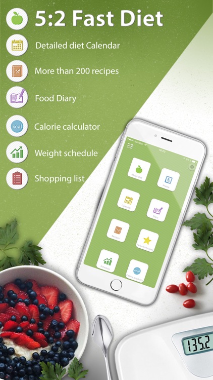 5:2 - Fast Diet! Lose weight!