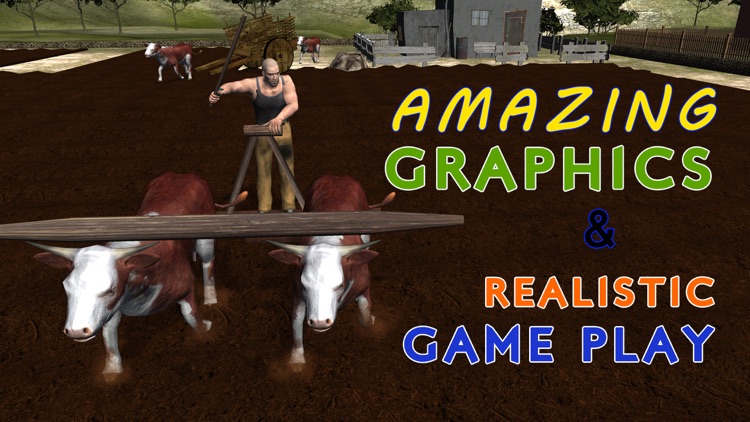 Bull Cart Farming Simulator – Bullock riding & racing simulation game