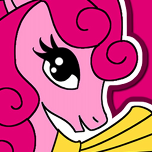 Pony Coloring Book Games for My Little Toddler Girls for Free