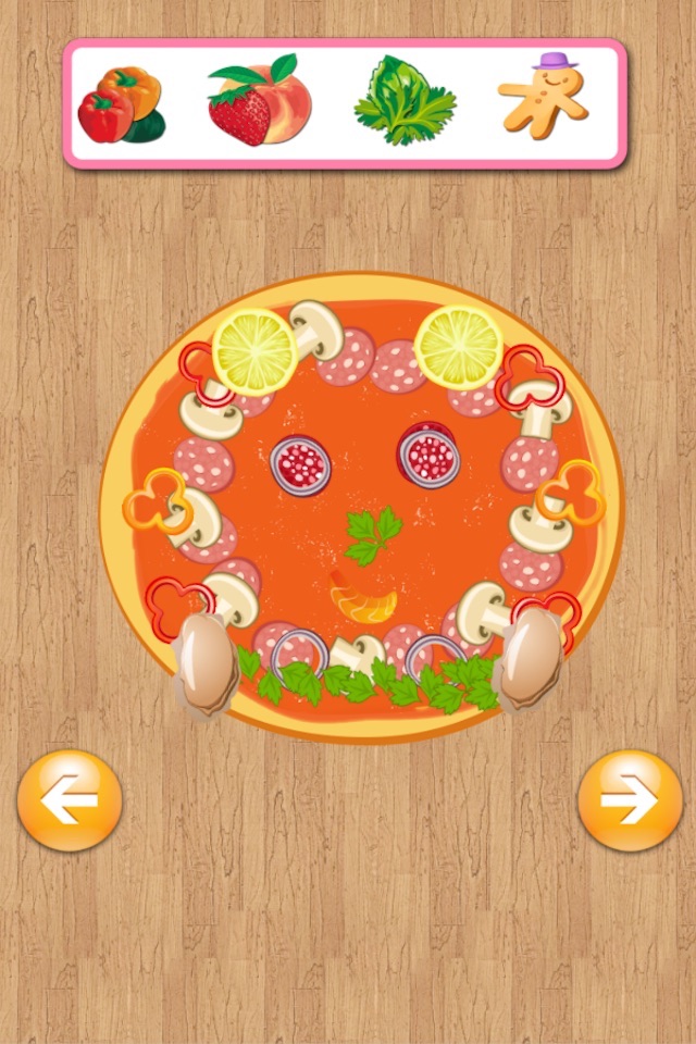 QCat - Toddler's Pizza Master 123 (free game for preschool kid) screenshot 2