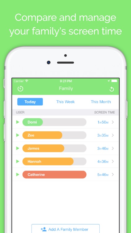 Family Screen Time Tracker - Parental Control App by ...
