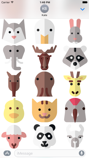 Animal Stickers and Emoji - Cute Pets(圖5)-速報App