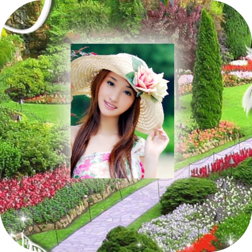 Garden Photo Frames Garden Wallpaper icon