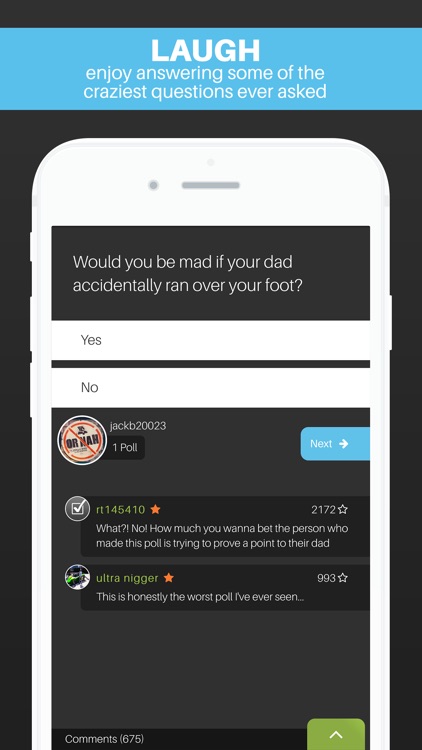 Wonder Polls: Question Everything! Free screenshot-3