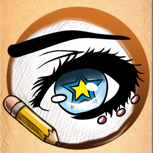 Learn To Draw Anime Eyes iOS App