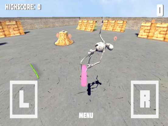 Skeleton Skate - Free Skateboard Game screenshot 2