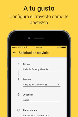 Taximes App - Aplicación taxi screenshot 2