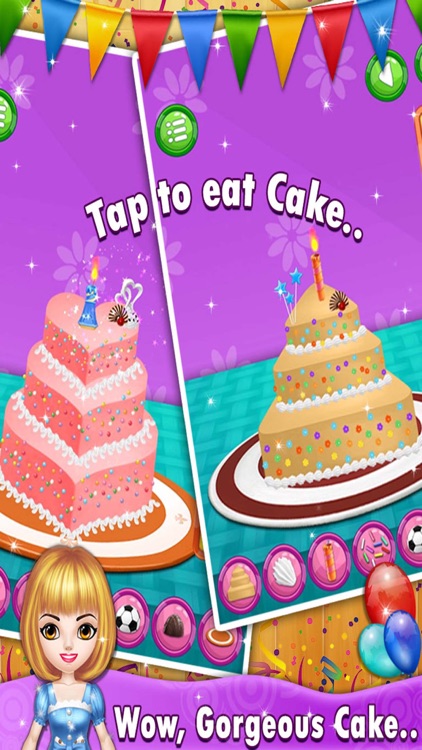 Kids Birthday Cake Maker - Cooking game