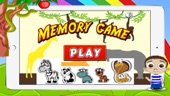 Cartoon Animals Memory Game Captura de tela 1