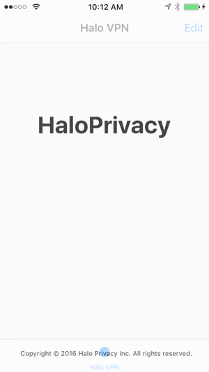 Halo Private Network