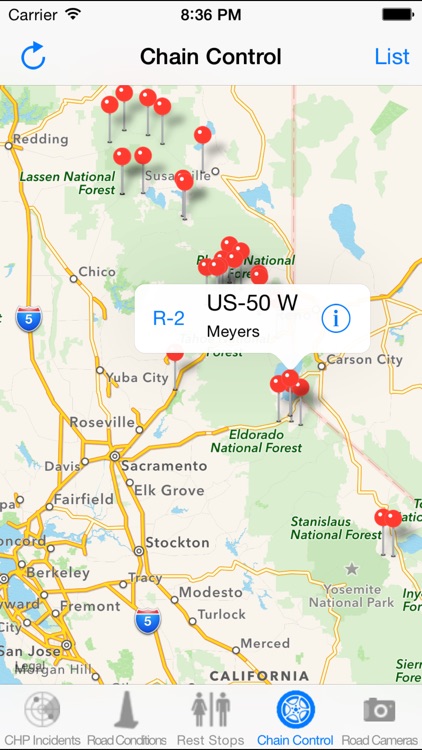 California Road Report screenshot-3