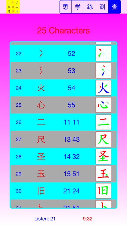 Learn Chinese Characters
