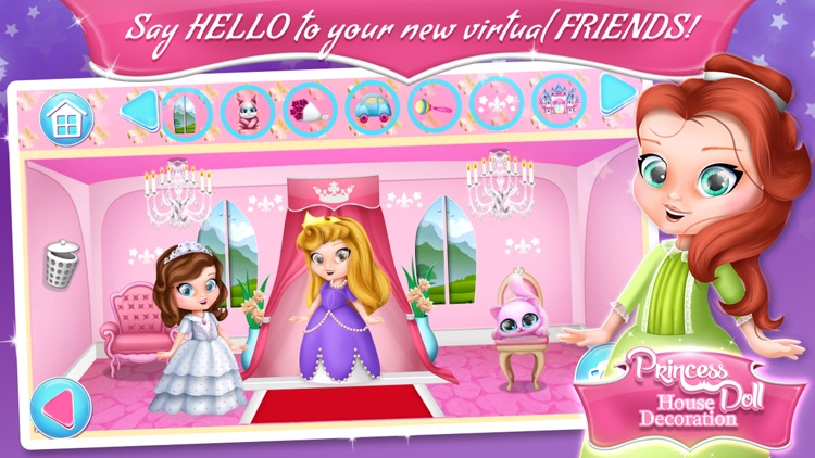 Princess Doll House Decoration: Amazing Dollhouses screenshot-4