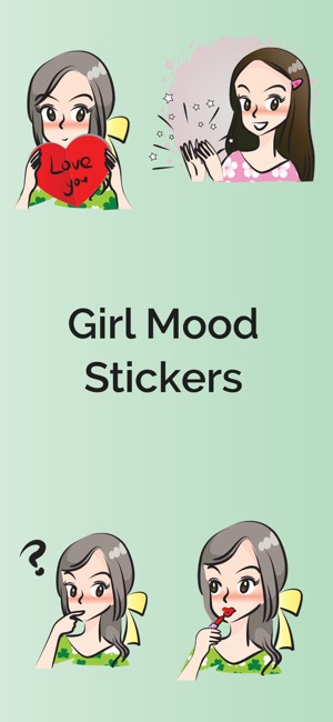 Girlish Mood Stickers