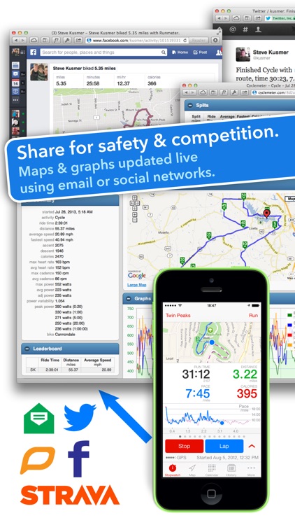 Runmeter GPS - Running, Cycling, Walking, Jogging screenshot-3