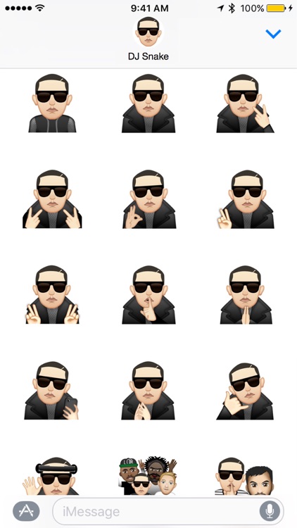 DJ Snake ™ by Moji Stickers
