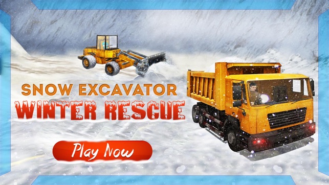 Snow Excavator Winter Rescue