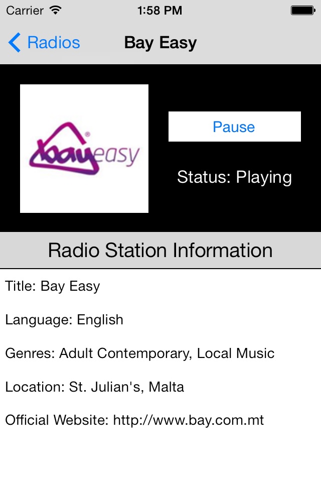 Malta Radio Live Player (Maltese / Malti Radju) screenshot 4
