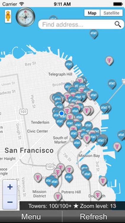 Cellular Signal Booster - 4G network tower locator screenshot-3
