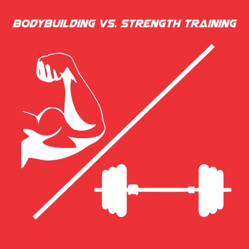 Body Building vs Strength Training icon