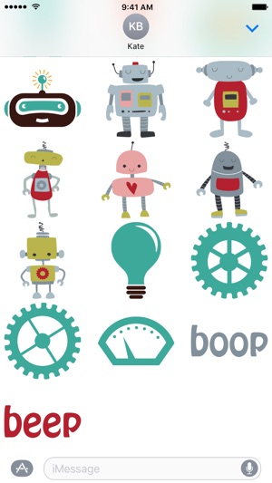 機器人貼紙 - 嘟boop(圖3)-速報App