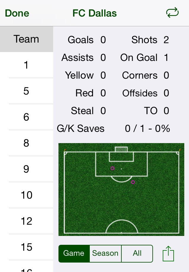 Score Soccer Lite screenshot 3