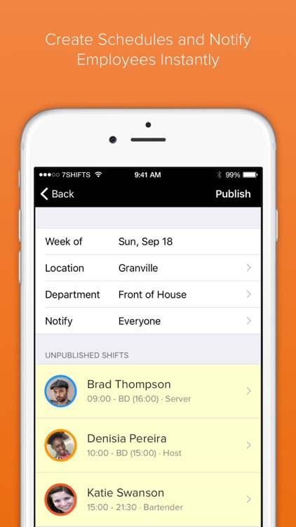 7shifts Employee Scheduling