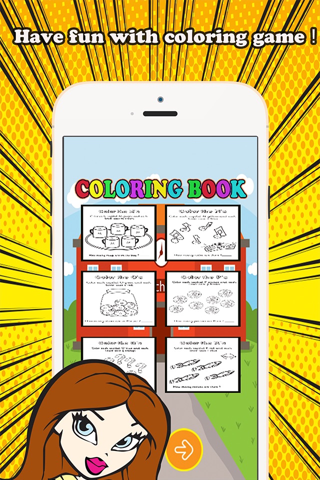 ABC Coloring Book Count & Learn numbers kids games screenshot 4