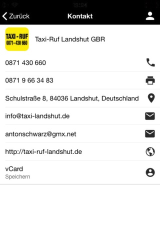 Taxi-Ruf Landshut screenshot 3